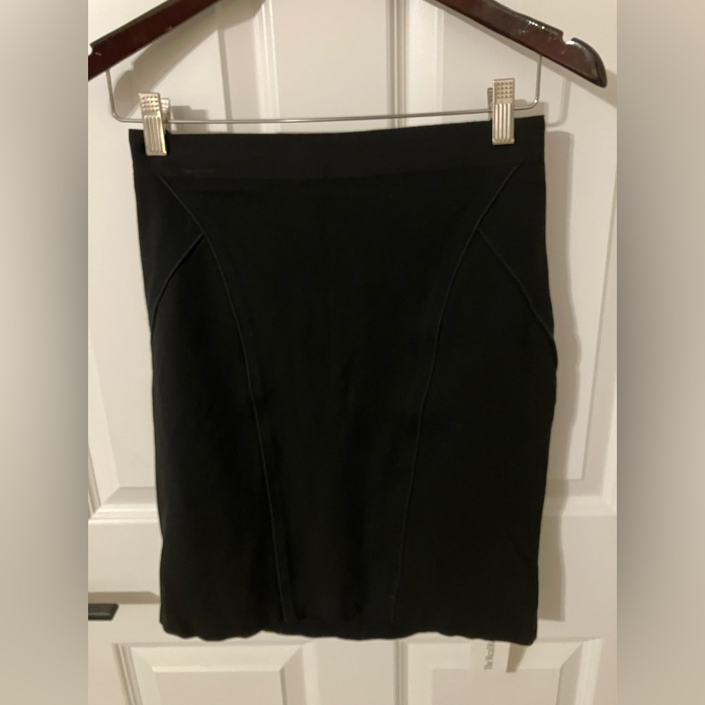 Theory Black Pencil Skirt